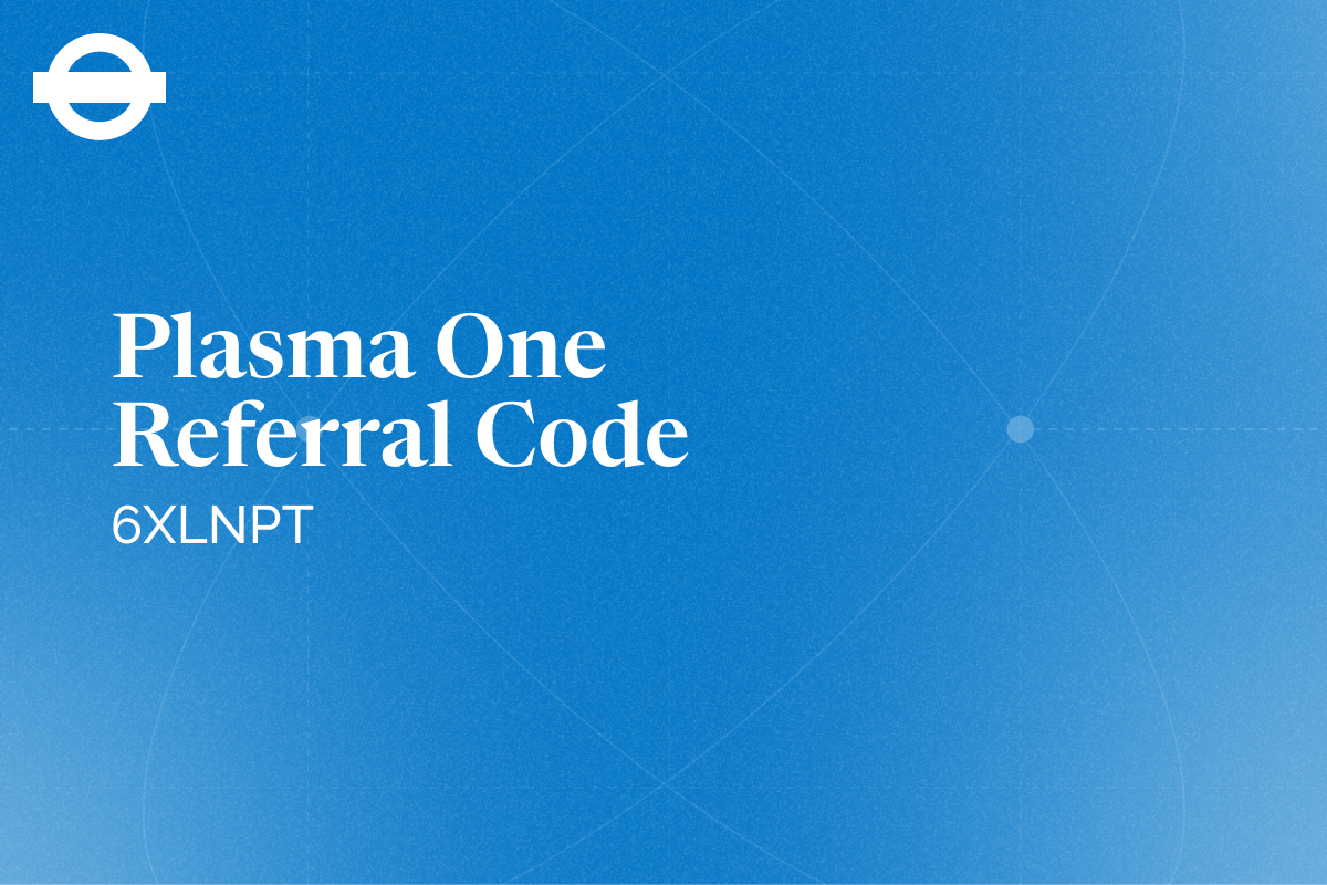 Plasma one Referral Code